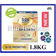 READY STOCK Wyeth S26 Gold SMA Step 1 1.8kg  Exp 07/2025 / S26 Gold Progress Langkah 3 Step 3 1.8KG 