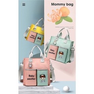 Baby diaper bag, fashion mummy bag, multi-function, large capacity mummy bag BGCX-3439-059