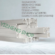 CABLE DUCT CABLE TRUNKING DUCT PSD 16 X 16 1.7M NISO 1 PACK (40 RODS)