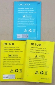 MIVO S 1/ A9-F9 battery/mivo s1 battery