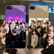 DK-69 Korean music BOYS Casing GLASS soft frame black iphone SE 6 X XS 6S XR 8 7 Max Plus 2020 2022