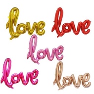 Belon Foil Tulisan Love