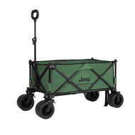 Jeep Outdoor Camping Vehicle Sturdy Foldable Handcart 150L Folding Trolley Camping Self-Driving Tour