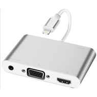 轉 HDMI 和 VGA  音頻 35 電纜將電視連接到 iphone ipad 手機