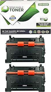 Renewable Toner Compatible MICR Cartridge Replacement for HP 81A CF281A M604 M605 M606 (2-Pack)