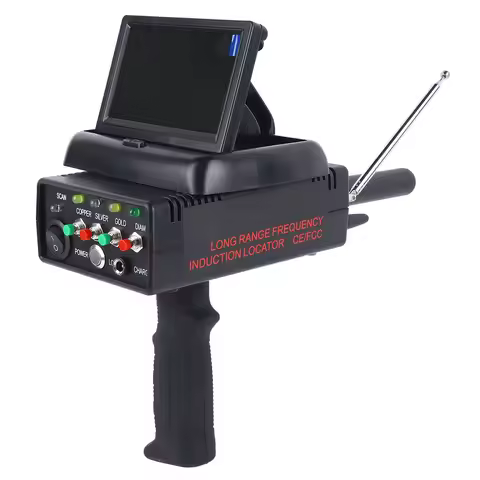 Gold Detector High Accuracy Remote Detection Portable Foldable Gold Scanner 1500m Search Range Metal