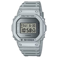 [Powermatic] Casio G-Shock DW-5600FF-8D DW-5600FF-8 DW5600FF Metallic Silver Retrofuturistic Vintage Digital Watch