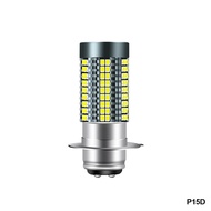 Halloween H4 Led Moto Bulb H6 BA20D Motorcycle Headlight 12V 6000K 126Pcs Chips P15D Led Lamp Car He