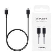 SAMSUNG A Series Type C to Transmission Cable (3A, 1m) Black/DA705