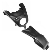 Hydro Dipped Carbon Fiber Finish Front Fuel Tank Gas Cover Fairing Set For YAMAHA MT-07 2021-2024 MT