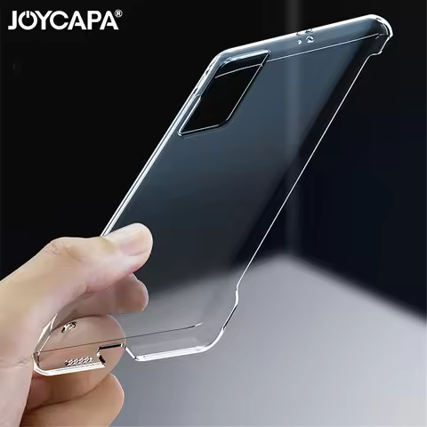 Transparent Frameless Slim Case For Samsung S24 S23 S22 S21 S20 FE Ultra S9 S10 Note 10 20 Plus Shoc