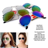 Aviat Aviator Sport Glasses Silver Oval Frame