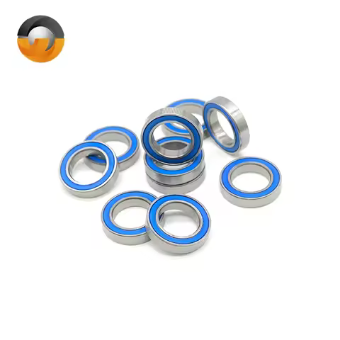 10PCS 6802RS 15x24x5 mm Bearing ABEC-7 Hobby Electric RC Car Truck 6802 RS 2RS Ball Bearings 6802-2R
