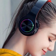 B39 Wireless Bluetooth Headphone Wireless Headset LED Colorful RGB Light Super Bass Over Ear Headpho
