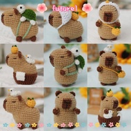 FUTUREE Crochet Stuffed Animal Kit, DIY Set Beginner Capybara DIY Crochet Kit, Handmade with Crochet