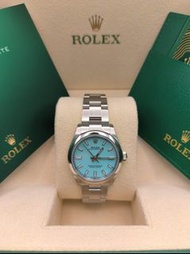 31mm 全新 Rolex 勞力士 Tiffany blue 277200-0007 Oyster Perpetual