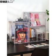 Jay Chou AlbumCDStorage Box Books and Magazines Transparent Display Case Doll Toy Garage Kit Storage Box
