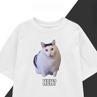 BOOM oversize White T-Shirt Black Women's 1 Hornet Cat With Huh?Funny Wasp Fabric With Huh? viral