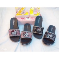 Sandal Budak kitty cantik bling bling
