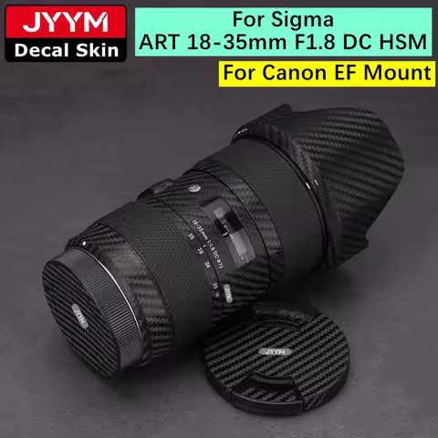 Customized Sticker For Sigma 18-35mm F1.8 DC HSM ART Lens Decal Skin Vinyl Wrap Film Coat 18-35 1.8 