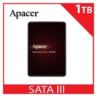 Apacer 宇瞻 AS350X SATA3 2.5吋 1TB SSD 固態硬碟