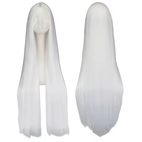 Seiko Ayase Wig Anime Dandadan Cosplay Women Long Grey Hair DAN DA DAN Seiko Halloween Synthetic Wig