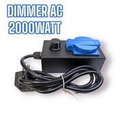 2000Watt AC Dimmer Ready to Use 220V Capacity 2000 Watt Voltage 220 VOLT Suitable for 2000W Needs