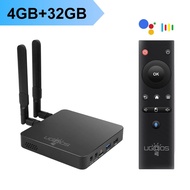 UGOOS AM6B Plus กล่องทีวี Amlogic DDR4 S922X-J 4GB RAM 32GB WiFi6 1000M BT5.0 OTT 4K AM6 Plus TVBOX