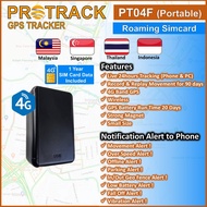 [Singapore & Malaysia] GPS Tracker PT04F 4G # Wireless Easy Installation + Magnetic # SimCard With 1