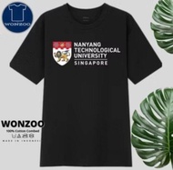 KAOS TSHIRT NANYANG TEKNOLOGICAL UNIVERSITY SINGAPORE (NTU) PREMIUM QUALITY
