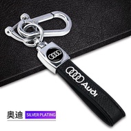 High-end พวงกุญแจรถเหมาะสําหรับ Audi Keyrings A4l A6l A3 Q5l Q2la5 A8 ฿รถยนต์ Key ผู้ถือจี้อุปกรณ์เส