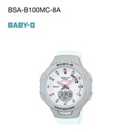 *OFFICIAL WARRANTY MARCO*ORIGINAL Casio Baby-G BSA-B100MC-8A Step Tracker Smartphone Link Sport Ladies Watch