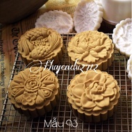 Khuôn trung thu 2019 - 4 mặt hoa và cá chép 125g-(150-185g)- (200-250g) mẫu 93