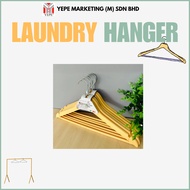 3 PCS HANGER 315 (BEIGE)/HANGER CLOTHS/HANGER PLASTIC/LAUNDRY HANGER