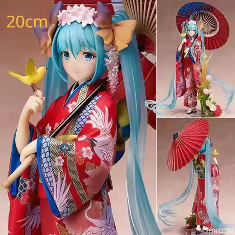 New hatsune miku Hatsune Anime Figures Collecting Summer Bikini Sweet Girl PVC Action Figures Glow D