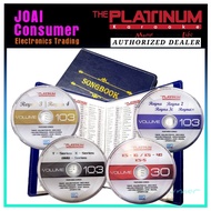 UPDATED CD and SONG BOOK FOR PLATINUM KARAOKE PLAYER