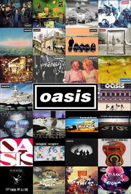 โปสเตอร์วง Oasis Band วงโอเอซิส Liam Noel Gallagher Music Poster รูปภาพขนาดใหญ่ ของสะสม ของแต่งบ้าน 