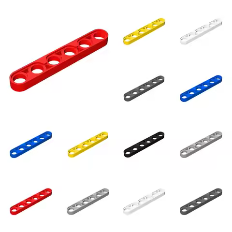 50pcs 32063 Liftarm Thin 1 x 6 Bricks Toys For Technical MOC Buildings Blocks Compatible High-Tech G