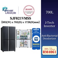 Sharp Advance Refrigerator (700L) SJF821VMSS / Pensonic (431L) Multi Door Refrigerator PMD-4310DI