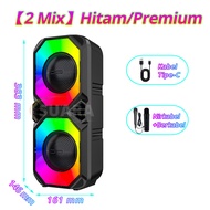 【Premium Bass】Speaker Bluetooth Karaoke Besar Super Bass Polytron Portable 8 inch Advance Wireless 2