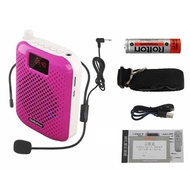 K500 Microphone Bluetooth Loudspeaker Portable Auto Pairing Voice Amplifier Megaphone Speaker USB Charging For Teaching Outdoor Megaphones