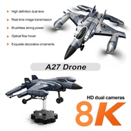 New A27 Drone Profesional SU-35 Plane With 8K HD Camera Brushless Remote Control Fighter Quadcopter 