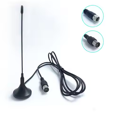 DVB-T Antenal Free Channel Digital Tv Antenna 5dBi Mini TV Antenna Freeview Black DVB-T/TV HDTV Ante