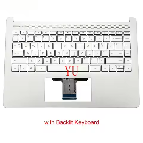New For HP 14-DQ 14-DQ1043CL 14s-DQ1085TU Palmrest w/ Keyboard Backlit L88206-001