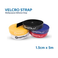 Oximus Velcro Cable Tie – Strap Cable Desk Peralatan Management Organizer Pengikat Kabel flexible Id