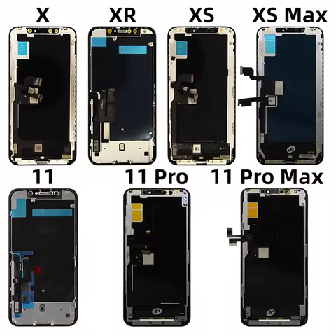 OLED 16 For iPhone X XR XS MAX 11 12 Pro Display 15 Pro Max Screen Touch For IP 13 Pro 14 Plus 13 MI