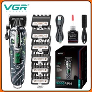 【KL Stock】VGR-279 Professional Hair Clipper High Speed 9000RPM Dc Motor