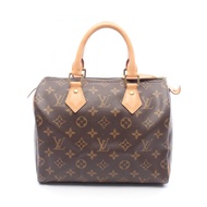 【二手】LOUIS VUITTONSpeedy 25 Monogram 手提包 M41109 PVC 塗層帆布皮革 Speedy 25 女士二手 A