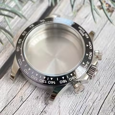 Substitute Clean Factory 904L Steel Watch Case For Daytona 116500 Fit to 4130 Movement Ceramic Case