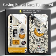 drew house angkasawan Casing For Huawei Y7A Y7P Y9 Y9 Prime Jenama bergaya Glass Phone Case